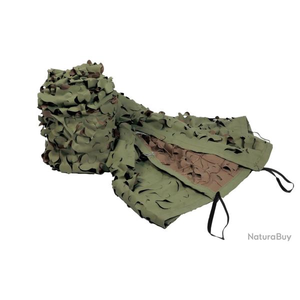 Filet Camouflage Stepland Camo Cord� Kaki Et Marron 3 X 3 M�tres