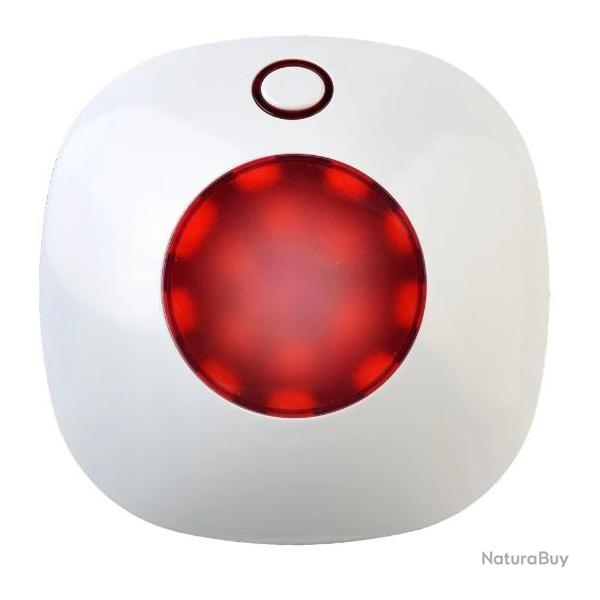 Sirne stroboscopique sans fil intrieure - 433mHz