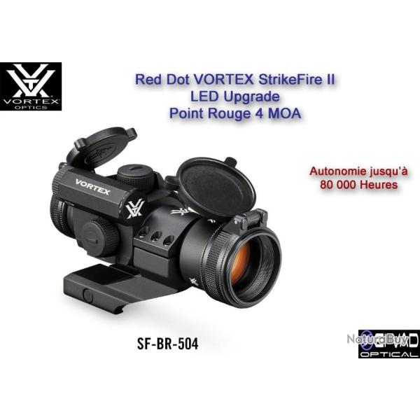 Point Rouge VORTEX StrikeFire II - 4 MOA - LED Upgrade