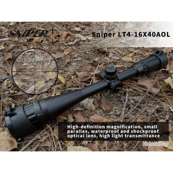 SNIPER LT 3-9X40 AOL- lunette de chasse, ,LIVRAISON GRATUITE !!!
