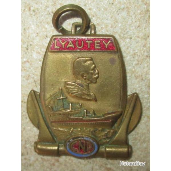 LYAUTEY, Transport, Compagnie de Navigation PAQUET,porte clef