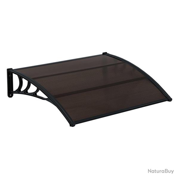 Auvent de porte d'entr�e marquise d'accueil r�sistante aux intemp�ries ABS polycarbonate aluminium