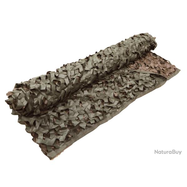 Rouleau de Filet de Camouflage Kaki et Marron