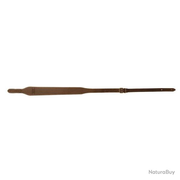 Bretelle pour carabine Country Sellerie Cro�te de cuir et boutons - �largie