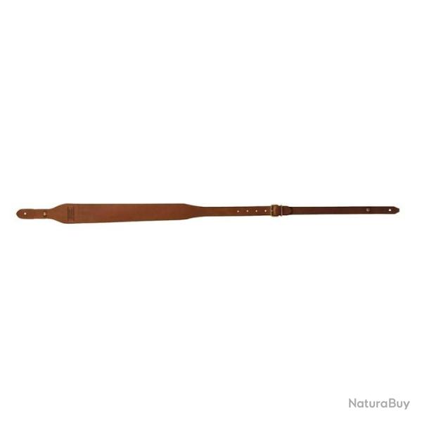 Bretelle pour arme Country Sellerie Cuir pleine fleur et boutons Droi - �largie