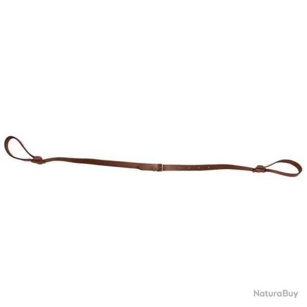 Bretelle pour arme Country Sellerie Cuir pleine fleur double lasso pl