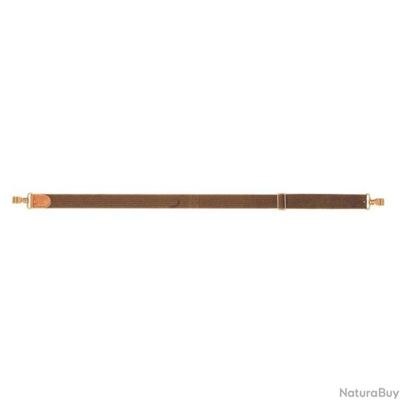 Bretelle pour arme Country Sellerie Elastiss luxe marron