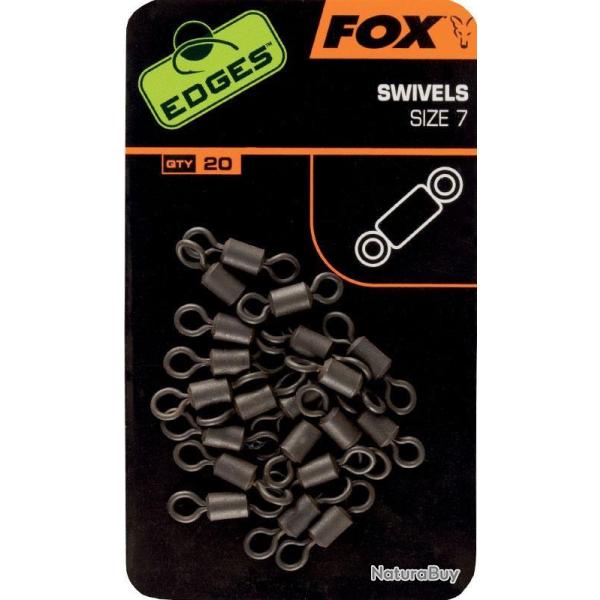 SWIVELS FOX TAILLE 7 PAR 20