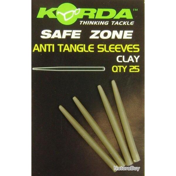 KORDA ANTI ANGLE HOOKLINK SLEEVES VERT 25 PIECES