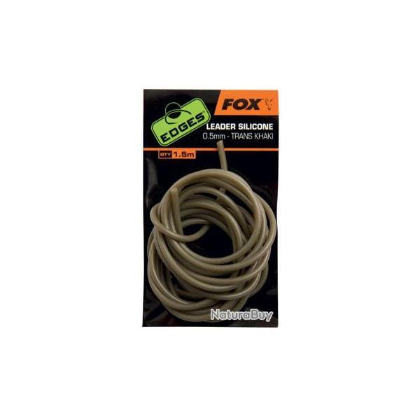 LEADER SILICONE FOX 0.5MM TRANS NPC
