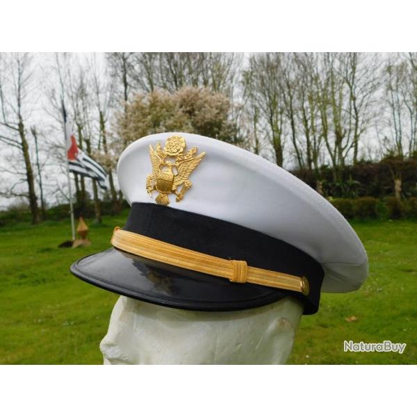 BELLE CASQUETTE OFFICIER U.S.A. - ETAT NEUF - TAILLE 58