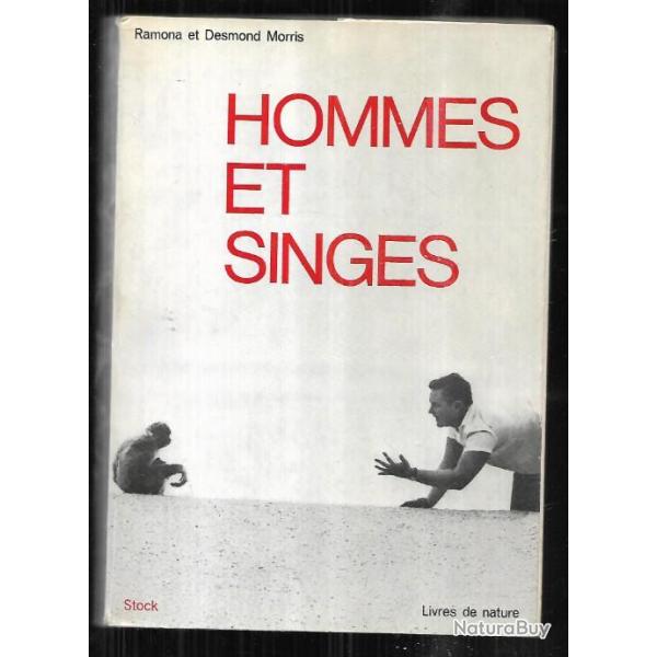 hommes et singes de ramona et desmond morris