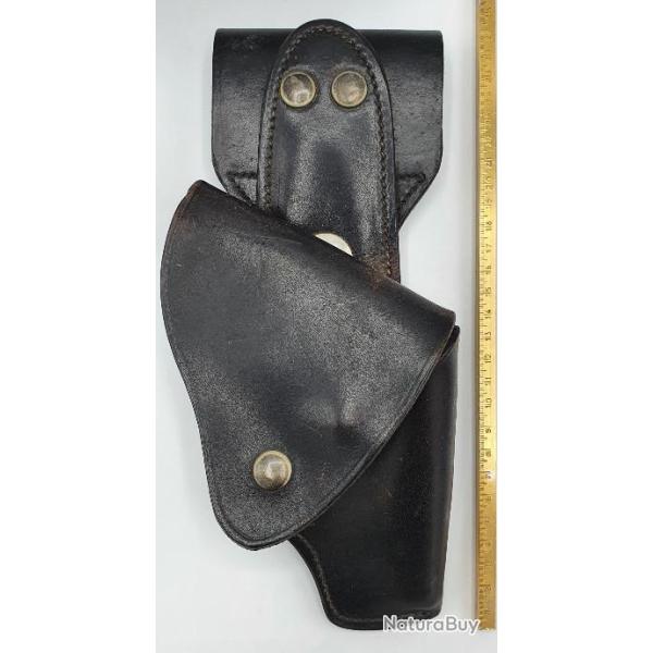Holster cuir marque : " Leather Holsters" pour r�volver .