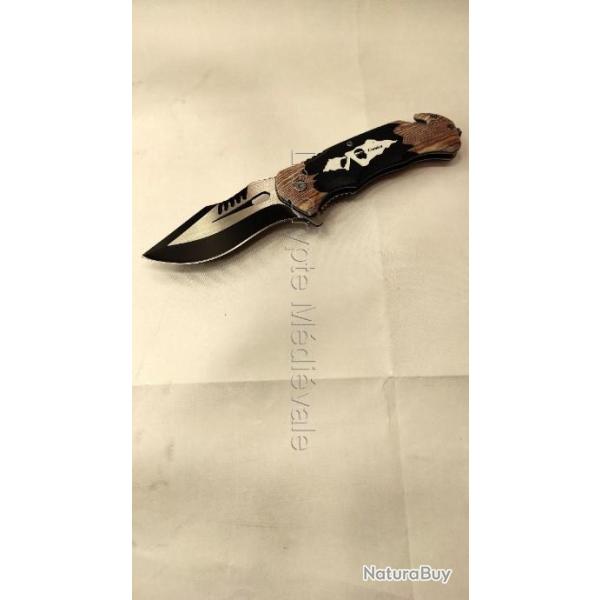 COUTEAU TACTIQUE CORSE A TESTA MORA BL