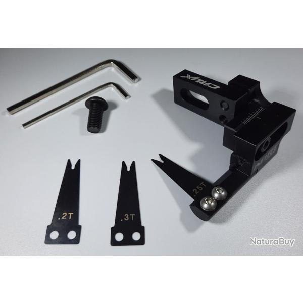 Repose Fl�che Compound Infitec Arrow Rest Crux Droitier Noir