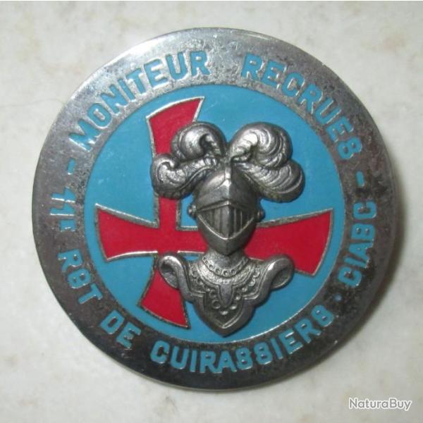 11 Cuirassiers, C.I.A.B.C. CARPIAGNE, Moniteur Recrue