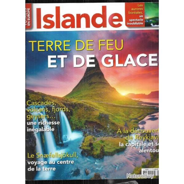 terre de feu et de glace islande ,