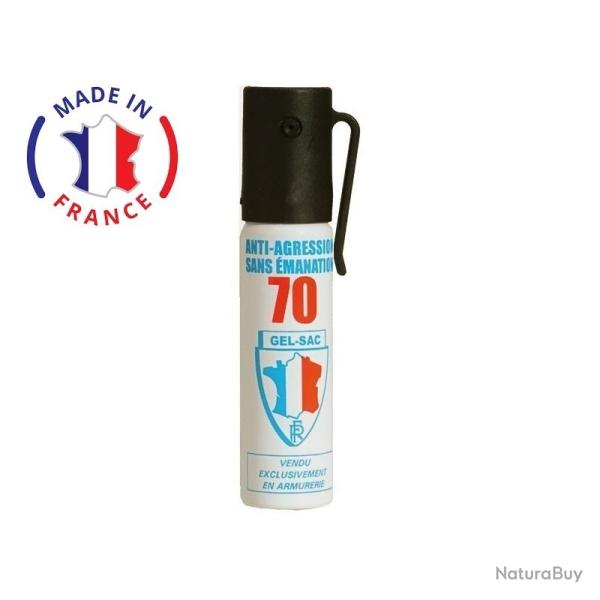 Lot 2 bombe lacrymogene Gaz GEL 25 ml CBM promotion