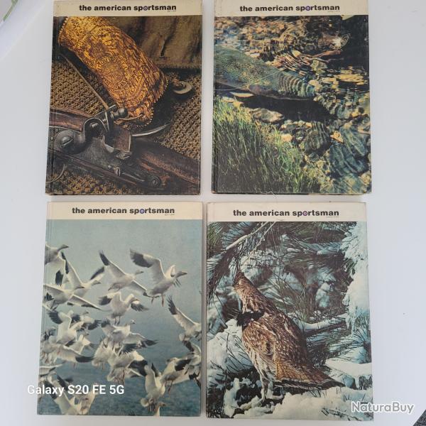 The American Sportsman P�che Et Chasse Usa 1970 lot de 4 livres