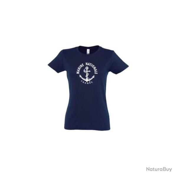 T-shirt Marine Nationale (femme)