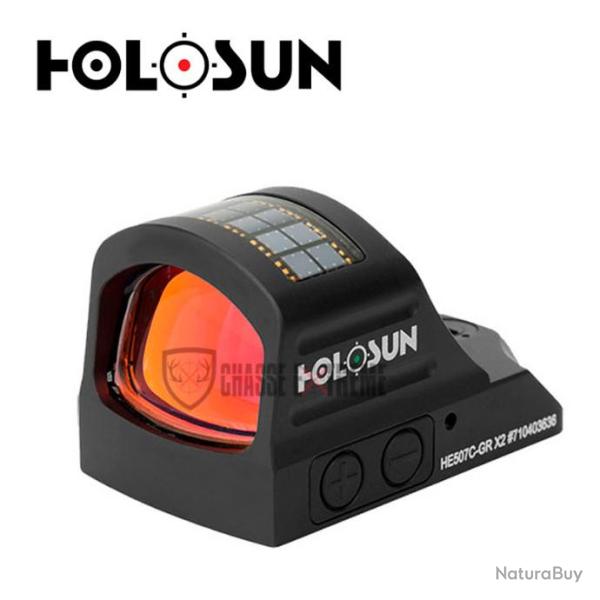 Viseur Point Vert HOLOSUN Micro Reflex Dot Elite 507c