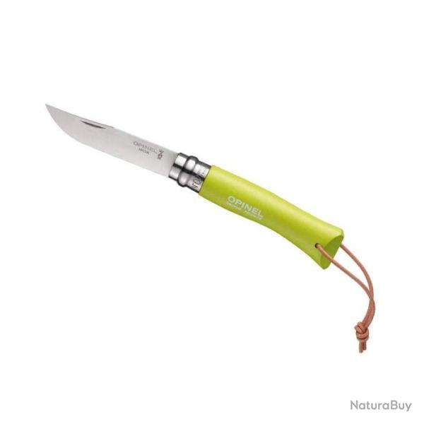 Couteau Opinel Vert Pomme - N� 7