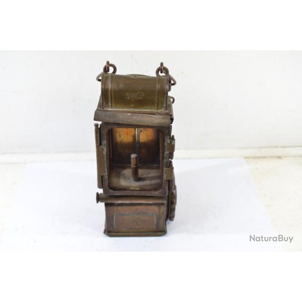 Ancienne lanterne � carbure SNCF chemins de Fer A BUTIN