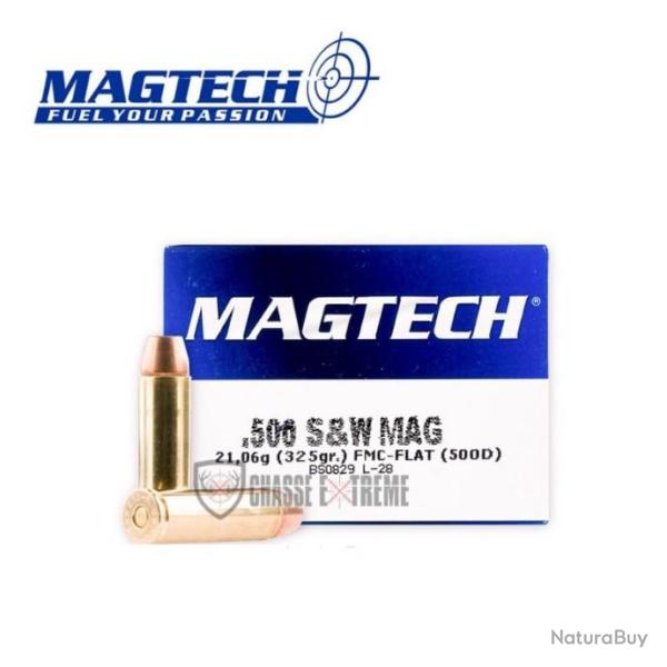 20 Munitions MAGTECH Cal 500 S&W 325Gr Fmj Flat