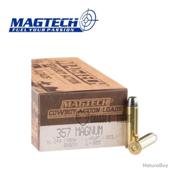 50 Munitions MAGTECH Cowboy Action cal 357 Mag 158gr LFN