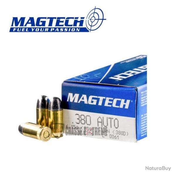50 Munitions MAGTECH cal 380 Auto 95gr LRN