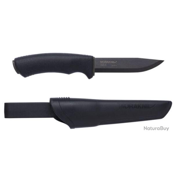 10791-Couteau Mora Bushcraft Noir