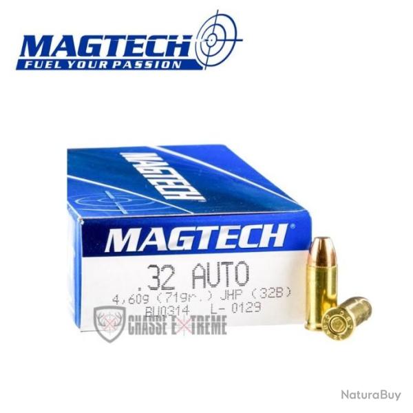 50 Munitions MAGTECH cal 32 Auto 71gr JHP