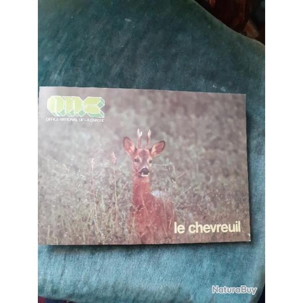 Livret de l'ONC le chevreuil 17  pages