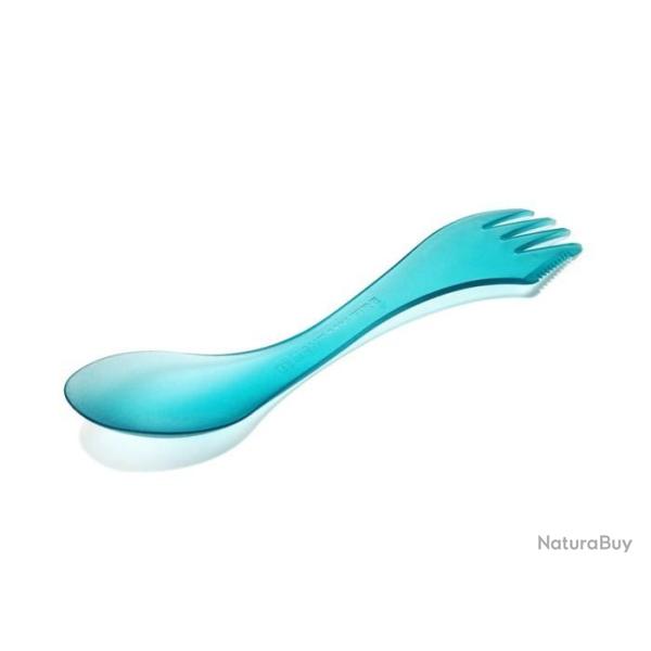 SPORK BLEU TRANSLUCIDE - Cuill�re - Fourchette - Couteau, 3 EN 1
