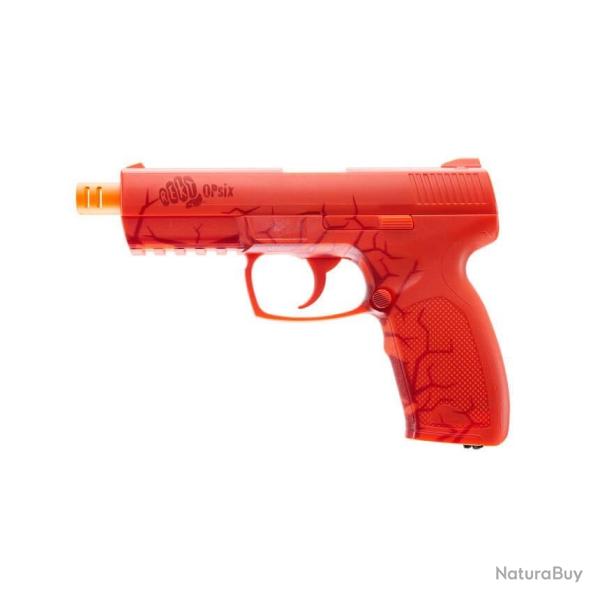PISTOLET REKT OPSIX ROUGE CO2 + 6 FLECHETTES EN MOUSSE
