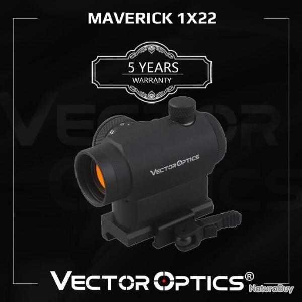 Vector Optics Lunette de vue Maverick avec d�gagement rapide pour fusil LIVRAISON GRATUITE !!