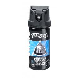 BOMBE PROSECUR 360 GAZ POIVRE 40 ML WALTHER