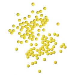 Billes BBS 6mm combat zone jaune 0.20g sac 25kg