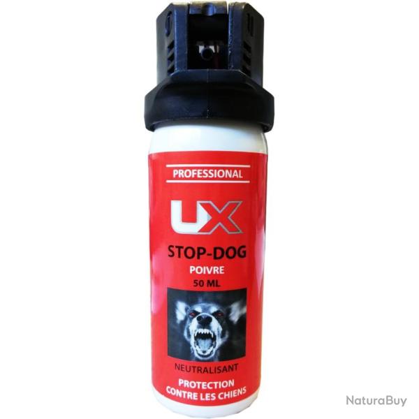 BOMBE UX STOP DOG POIVRE 50 ML