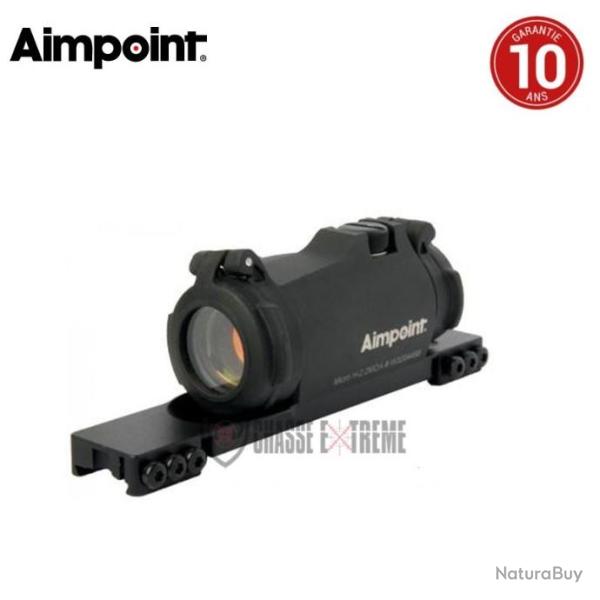 Viseur AIMPOINT Point Rouge Micro H-2 2moa Montage Tikka T3