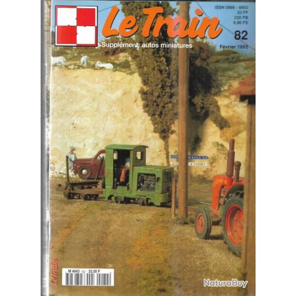 le train lot de revues du 82 au 89 soit 8 revues , mod�les r�duits et mat�riels roulants