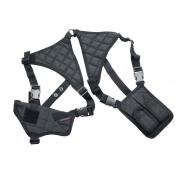 Sac De Poitrine/holster Pour Pistolet Ou Revolver – Version Droitier, Solide