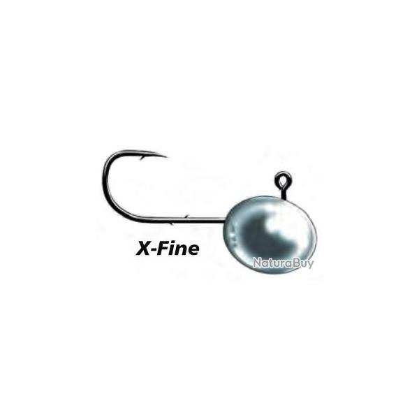 TETE PLOMBEE DRAGON X FINE PAR 3 Taille 4 2.5gr