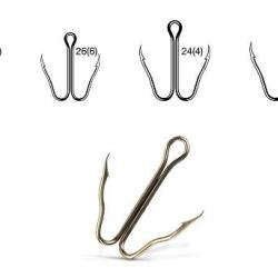 HAMECONS DOUBLE BEC DE PERROQUET 9900 Taille 22