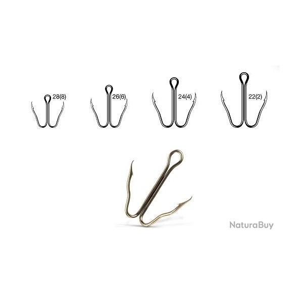 HAMECONS DOUBLE BEC DE PERROQUET 9900 Taille 22