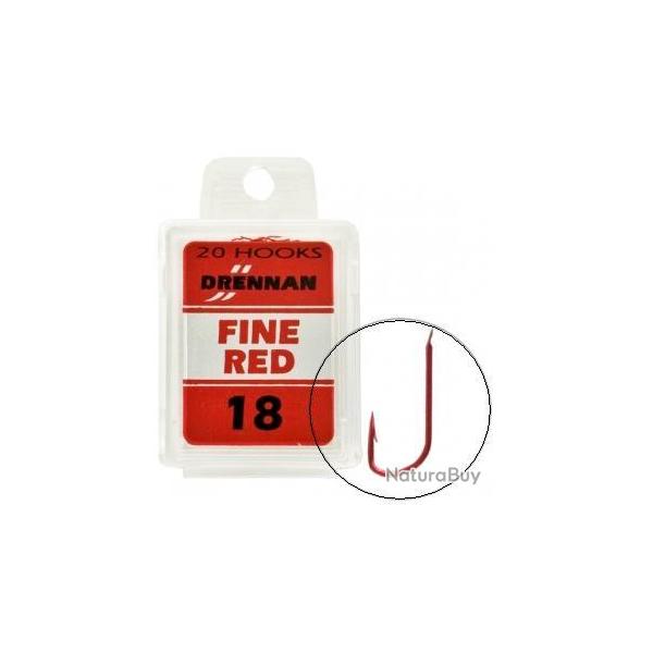 HAMECONS NON MONTES FINE RED BOITE DE 20 NPC Taille 22