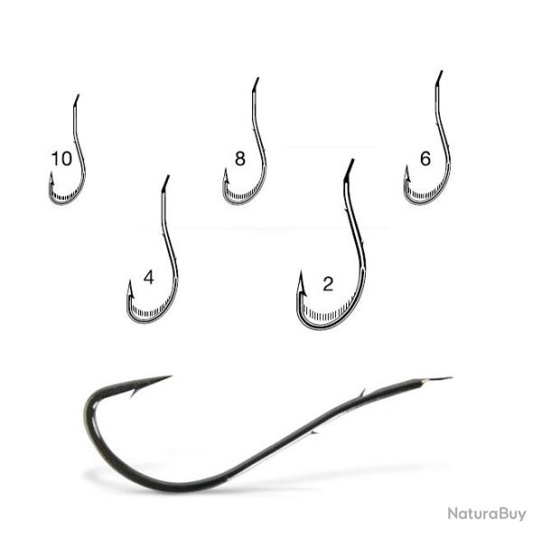 HAMECONS NON MONTES SPECIAL VER DOUBLE BARBES 7053BN PAR 20 Taille 8