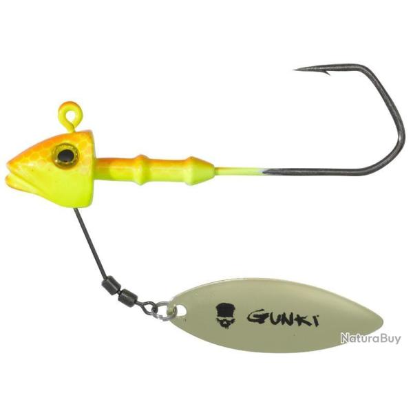 TETE PLOMBEE G FISH ORANGE YELLOW PAR 2 NPC 20gr Hamecon 6/0