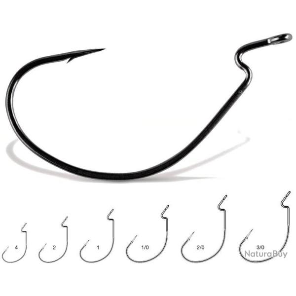 HAMECONS SUPER LIGHT WORM 7310 BN PAR 5 Taille 2