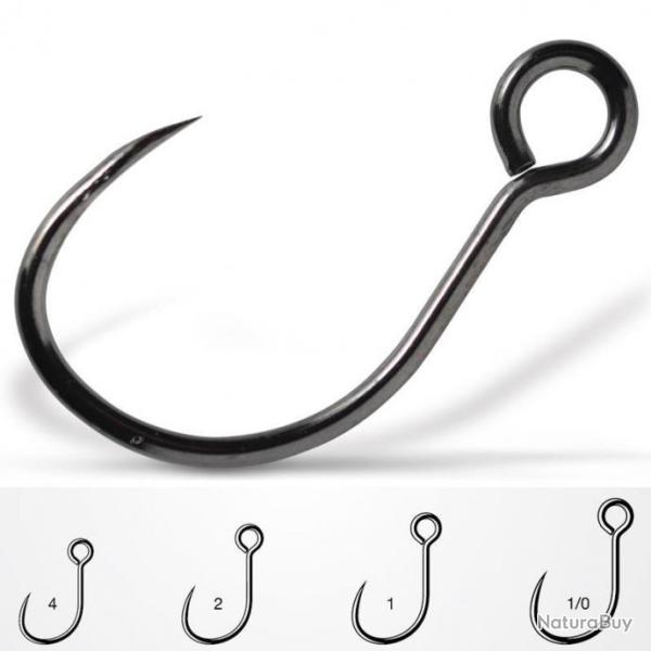 HAMECONS SIMPLE POUR LEURRE 7237BBN SANS ARDILLON Taille 2